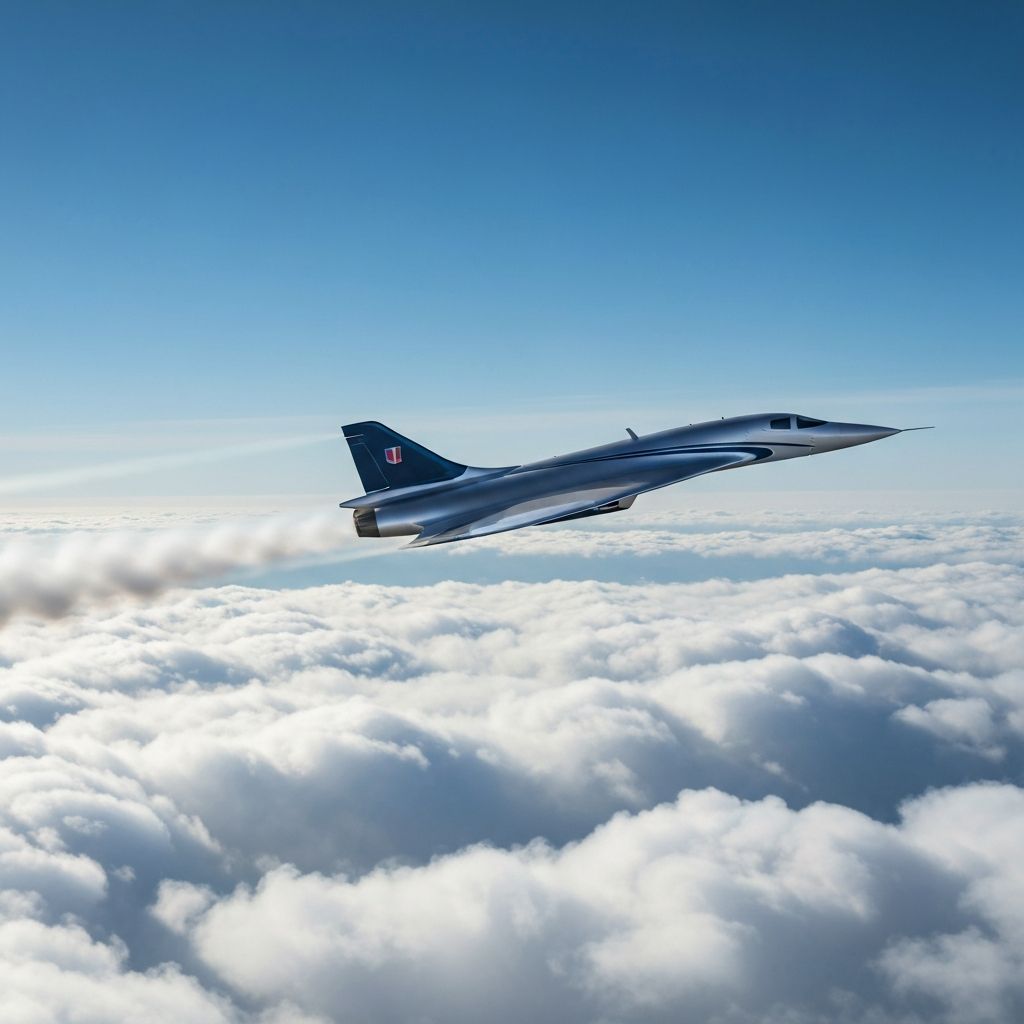 The Return of Supersonic Travel: Boom, Spike, and the Race to Mach 2