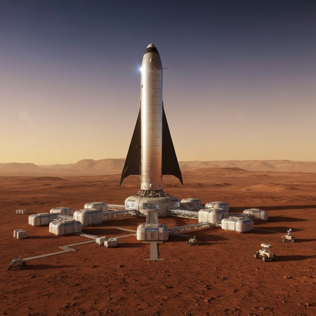 SpaceX Starship: The Vehicle That Could Build a Mars Colony